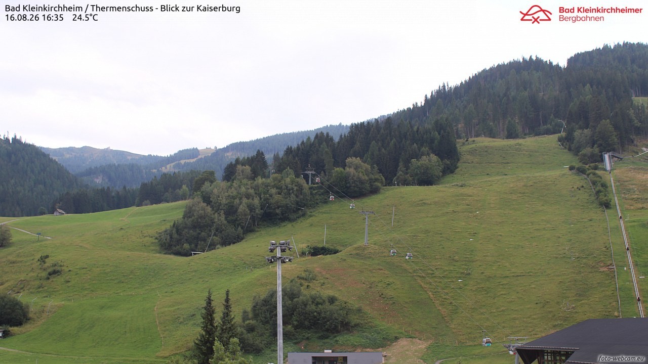 Archiv Foto Webcam Bad Kleinkirchheim - Römerbad
