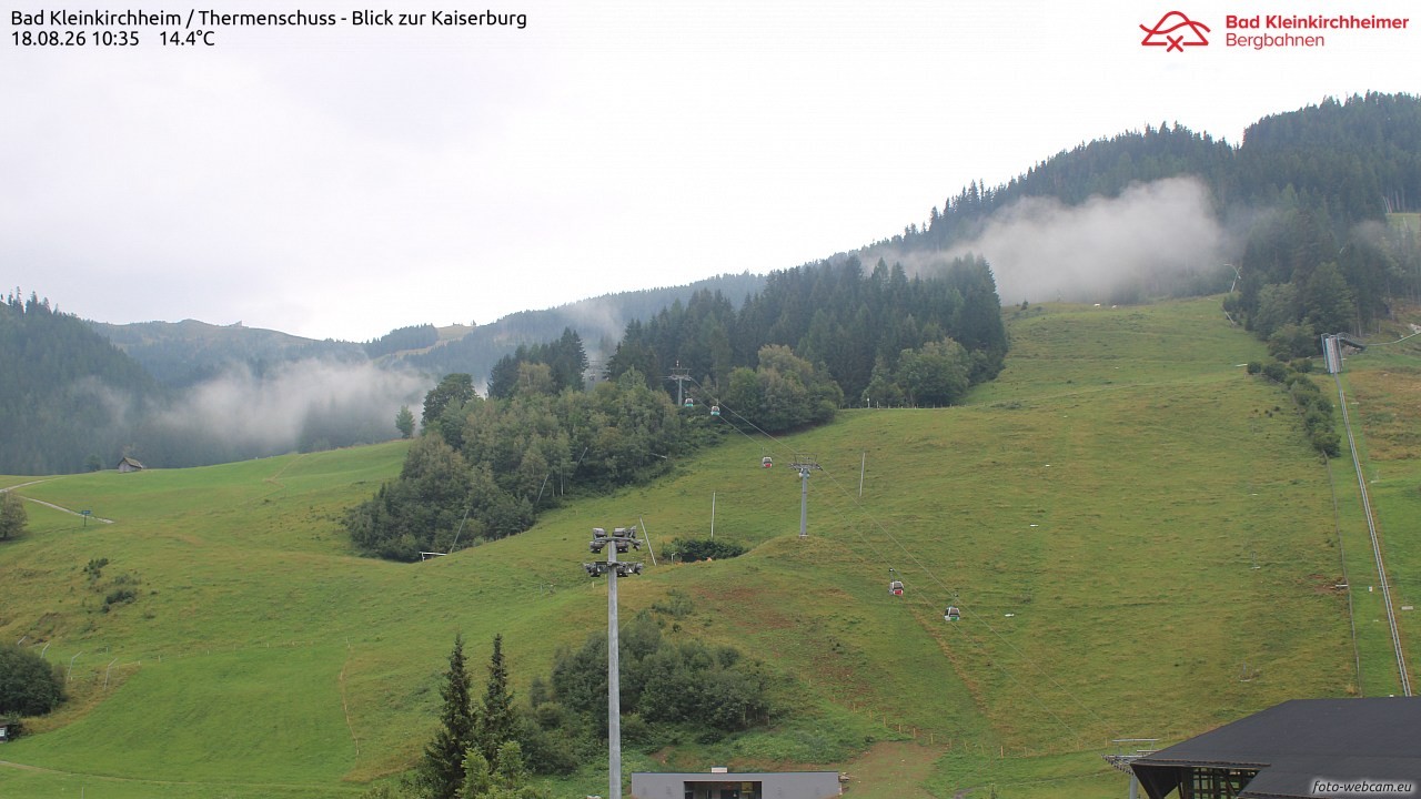Archiv Foto Webcam Bad Kleinkirchheim - Römerbad