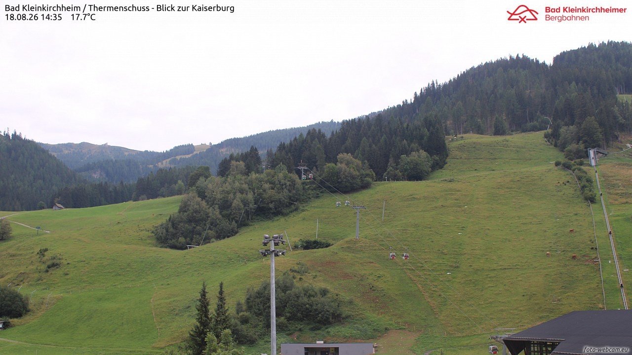 Archiv Foto Webcam Bad Kleinkirchheim - Römerbad
