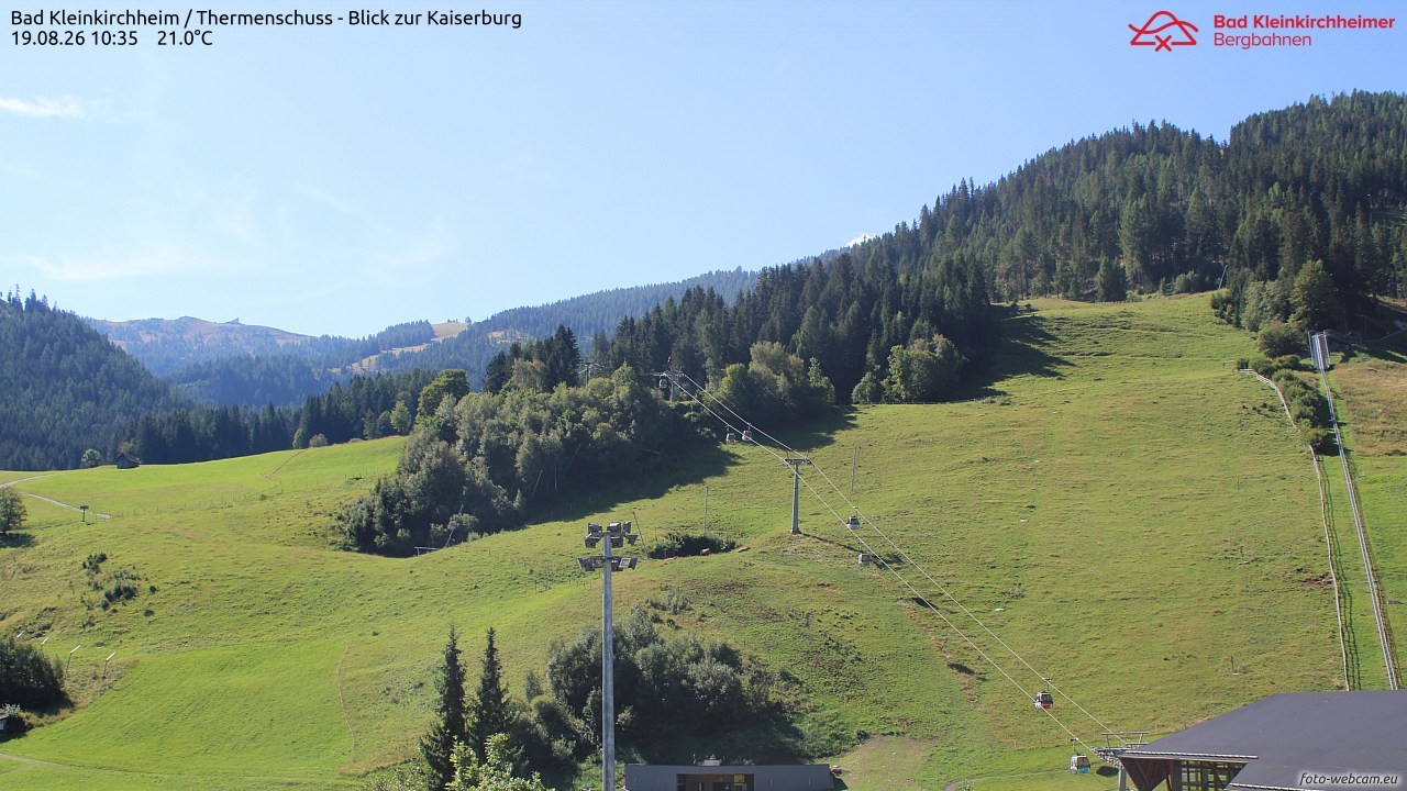 Archiv Foto Webcam Bad Kleinkirchheim - Römerbad