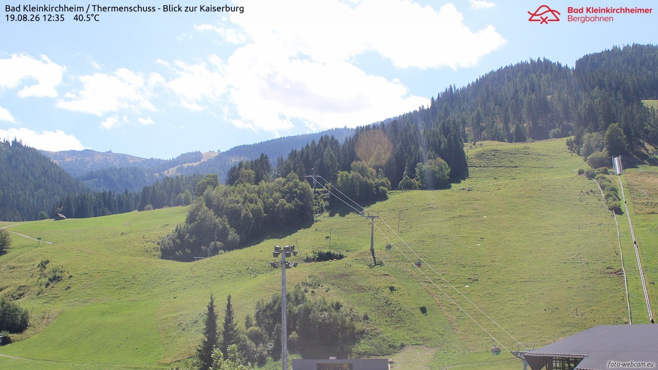 Archiv Foto Webcam Bad Kleinkirchheim - Römerbad