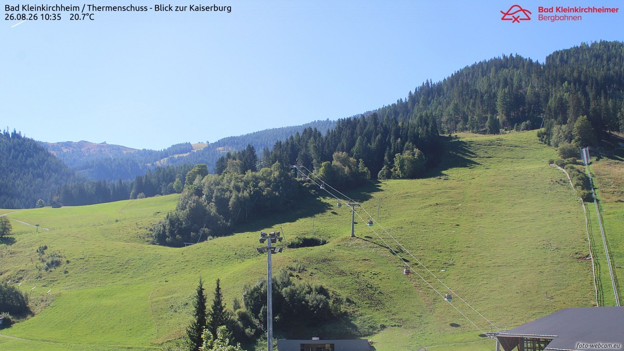 Archived image Webcam Bad Kleinkirchheim - Thermal Bath Römerbad