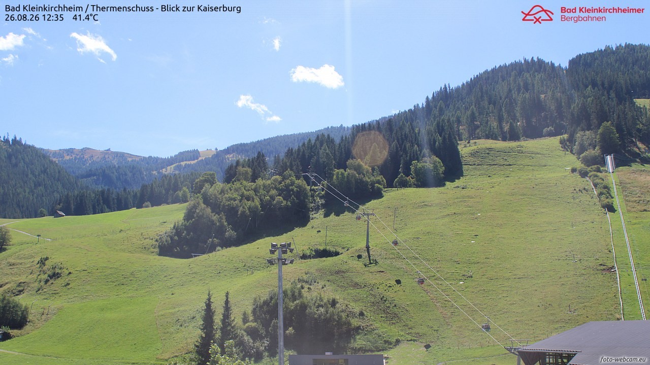 Archived image Webcam Bad Kleinkirchheim - Thermal Bath Römerbad