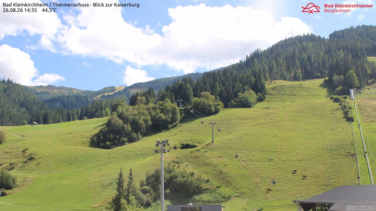 Archived image Webcam Bad Kleinkirchheim - Thermal Bath Römerbad