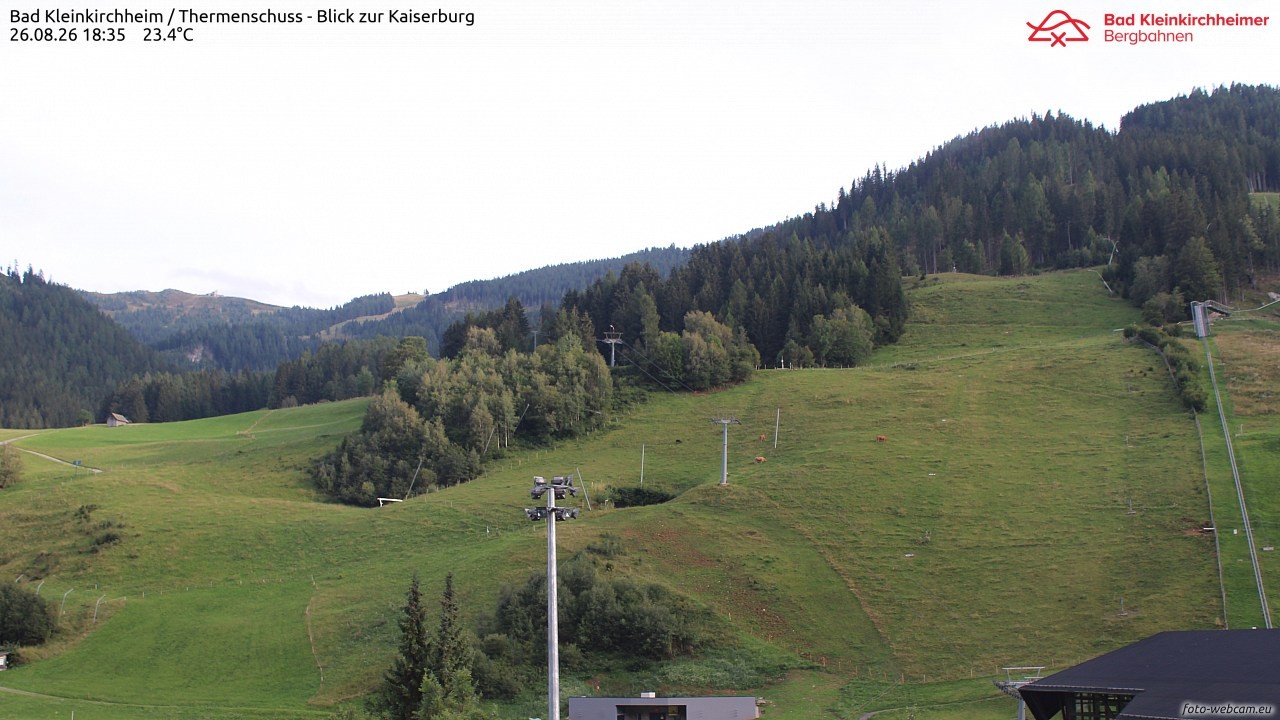 Archived image Webcam Bad Kleinkirchheim - Thermal Bath Römerbad