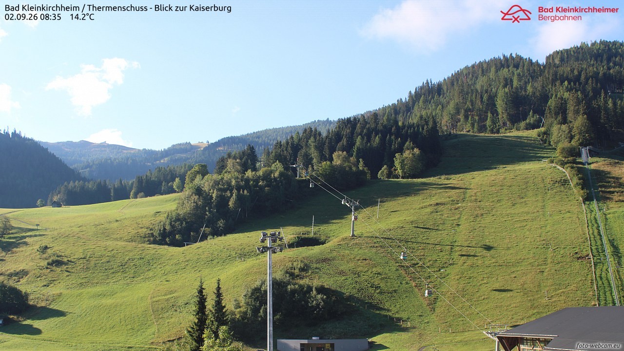Archiv Foto Webcam Bad Kleinkirchheim - Römerbad
