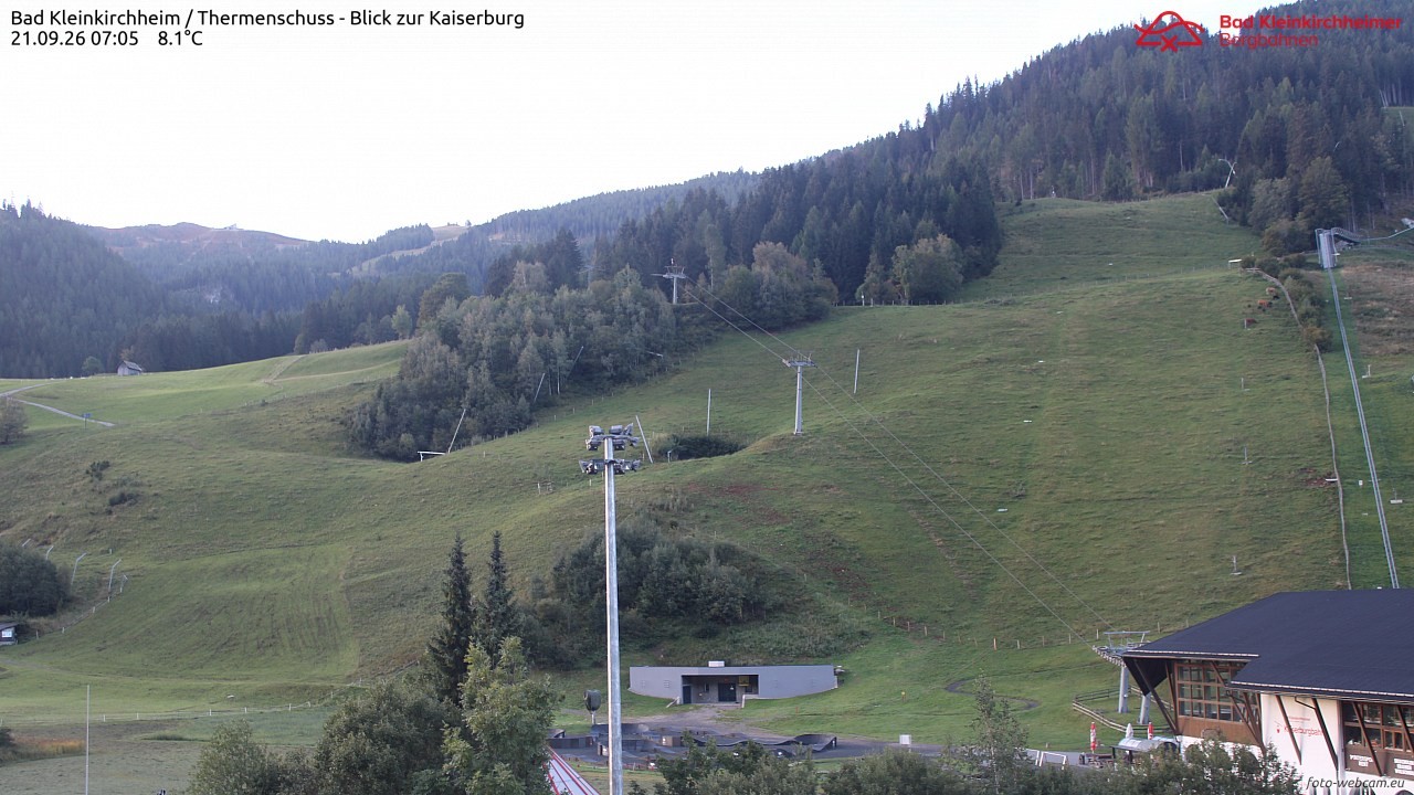 Archiv Foto Webcam Bad Kleinkirchheim - Römerbad