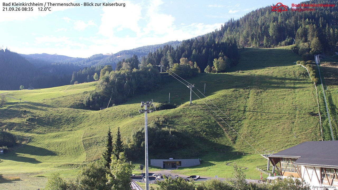 Archiv Foto Webcam Bad Kleinkirchheim - Römerbad