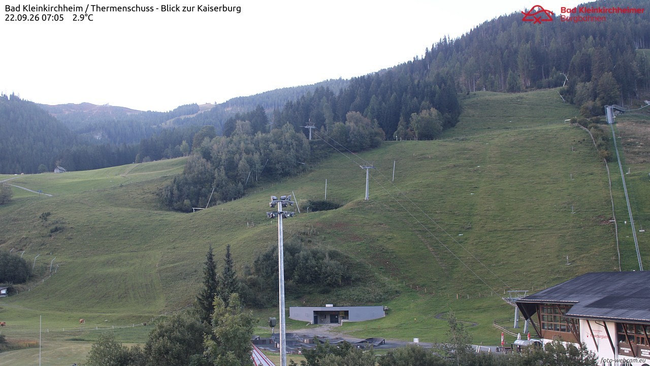 Archiv Foto Webcam Bad Kleinkirchheim - Römerbad