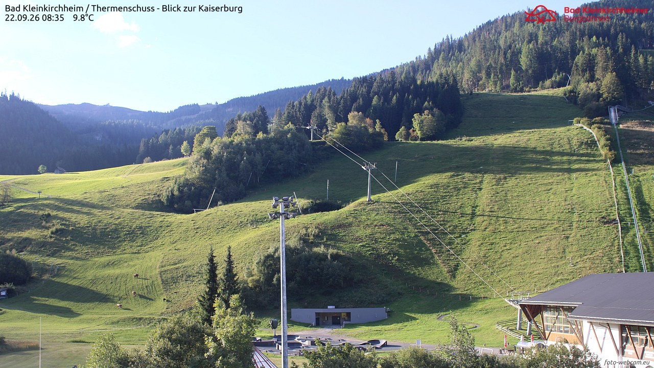 Archiv Foto Webcam Bad Kleinkirchheim - Römerbad