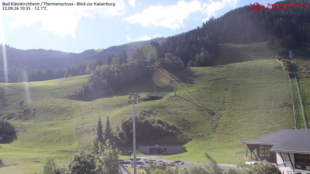 Archiv Foto Webcam Bad Kleinkirchheim - Römerbad