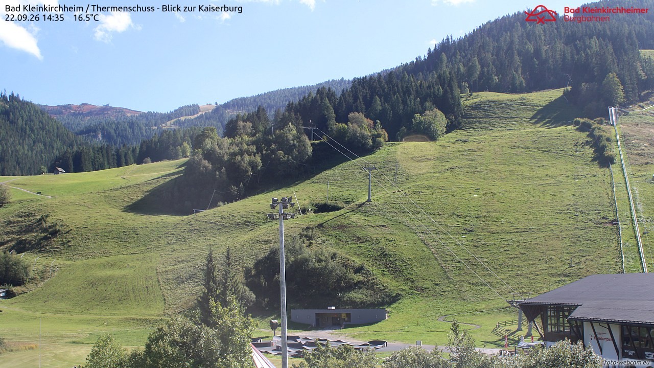 Archiv Foto Webcam Bad Kleinkirchheim - Römerbad