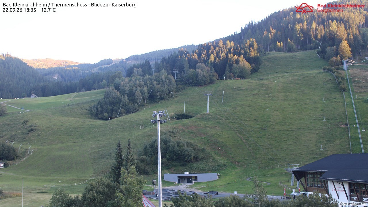 Archiv Foto Webcam Bad Kleinkirchheim - Römerbad