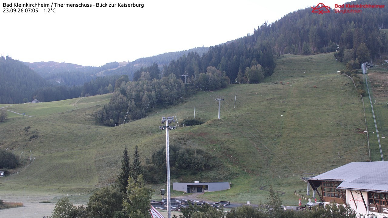 Archiv Foto Webcam Bad Kleinkirchheim - Römerbad