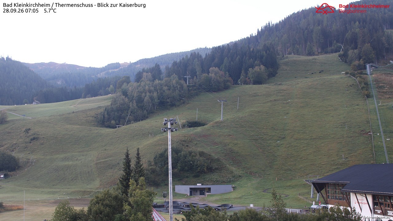 Archiv Foto Webcam Bad Kleinkirchheim - Römerbad