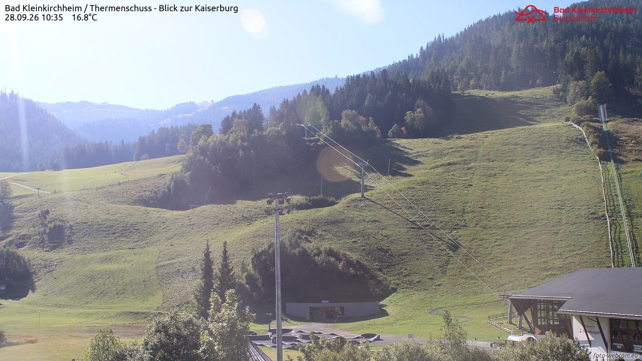 Archiv Foto Webcam Bad Kleinkirchheim - Römerbad