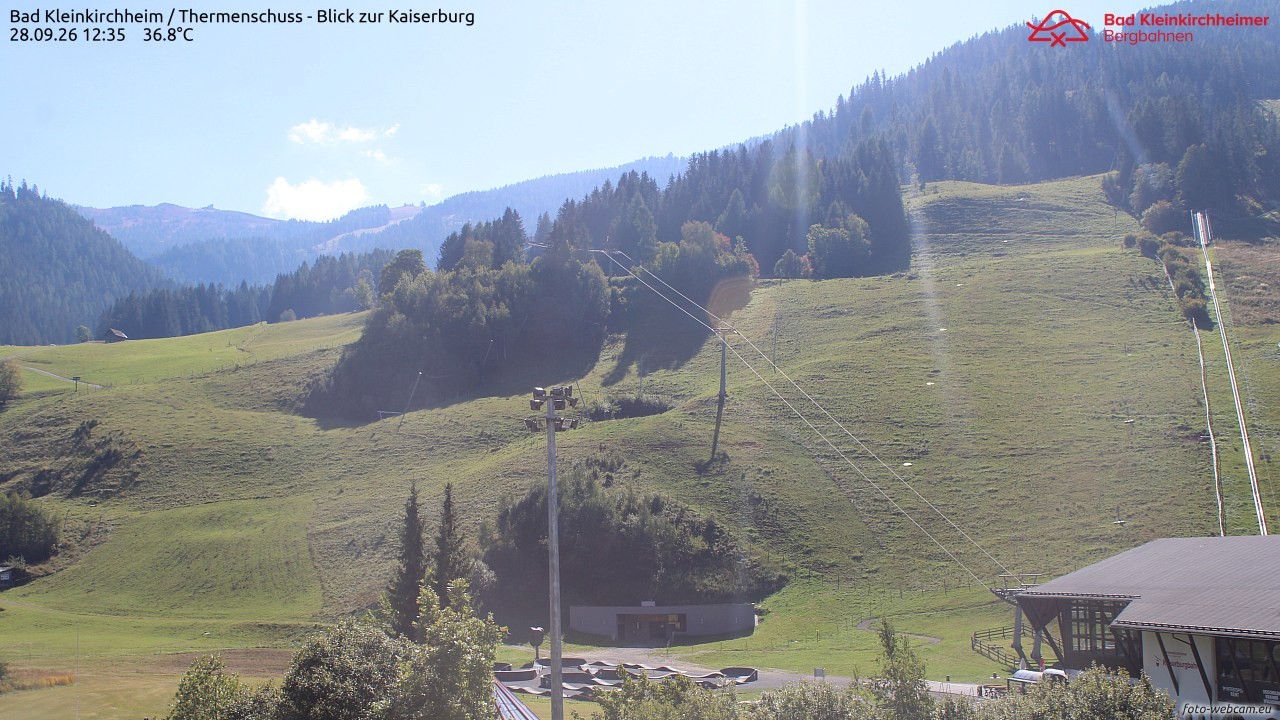 Archiv Foto Webcam Bad Kleinkirchheim - Römerbad