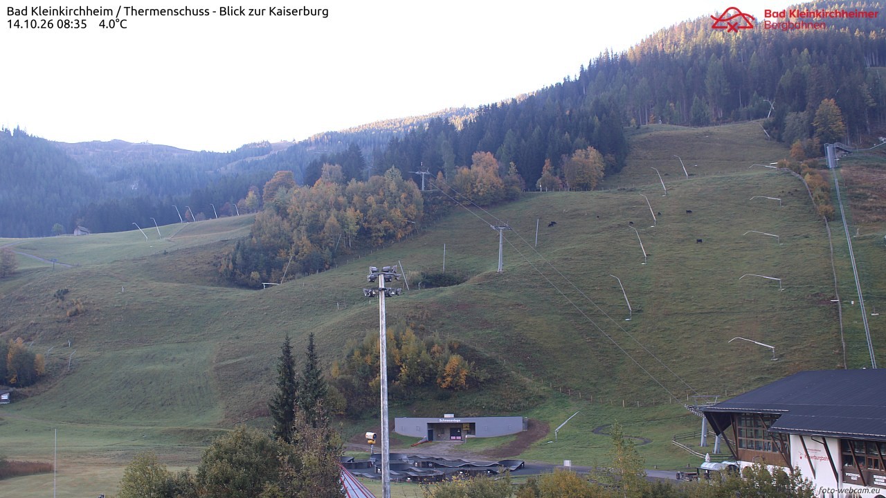 Archiv Foto Webcam Bad Kleinkirchheim - Römerbad
