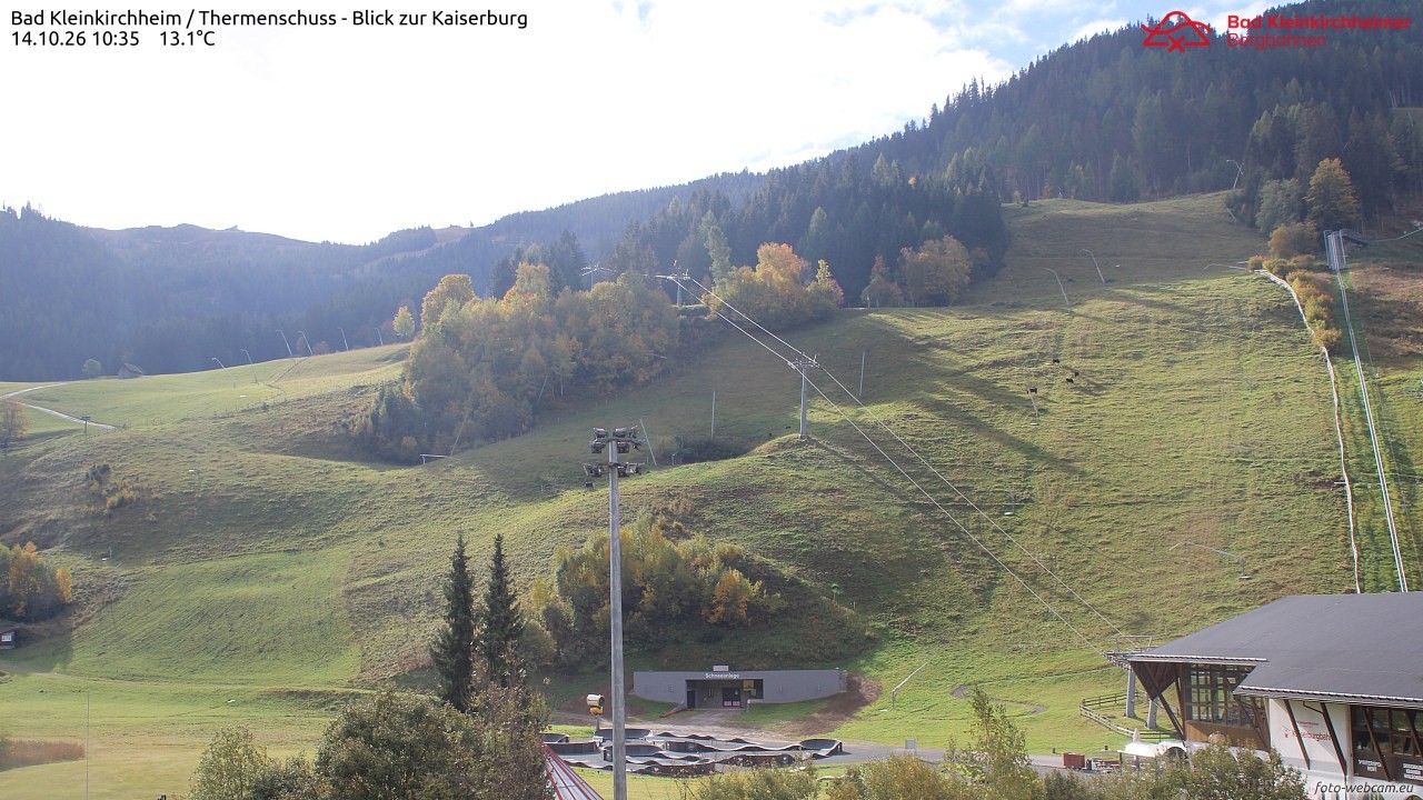 Archiv Foto Webcam Bad Kleinkirchheim - Römerbad