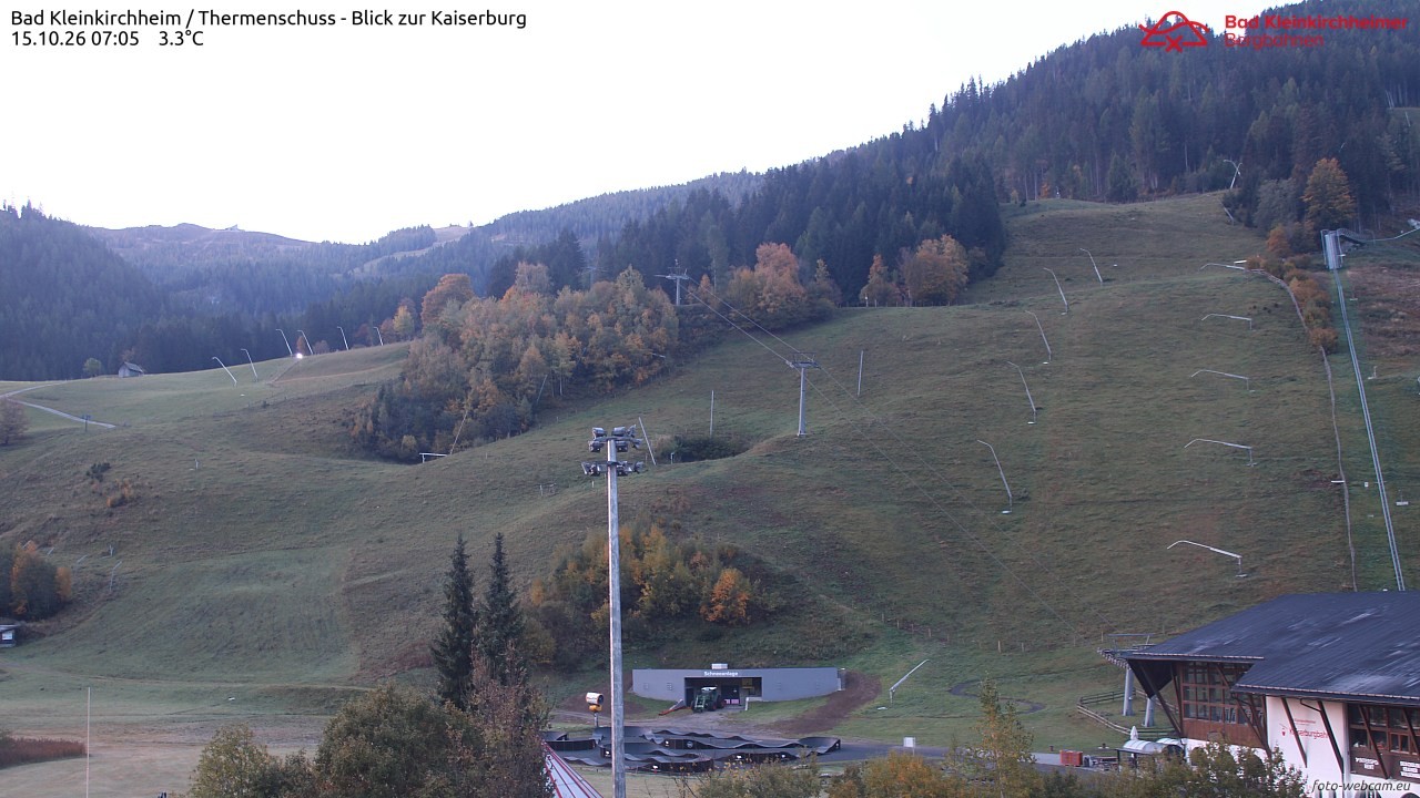 Archived image Webcam Bad Kleinkirchheim - Thermal Bath Römerbad