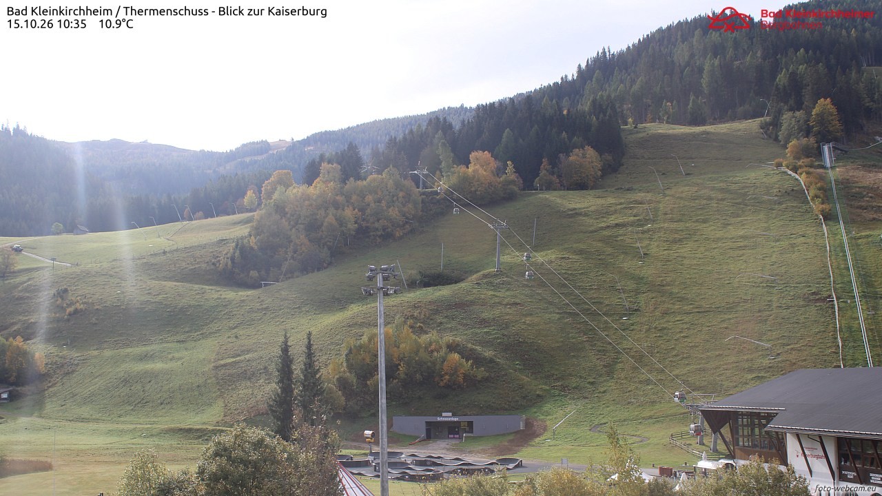 Archived image Webcam Bad Kleinkirchheim - Thermal Bath Römerbad