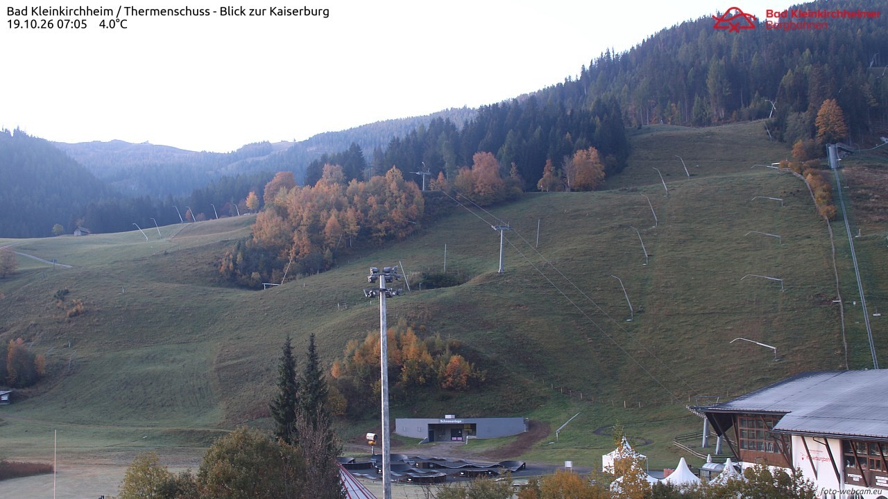 Archiv Foto Webcam Bad Kleinkirchheim - Römerbad