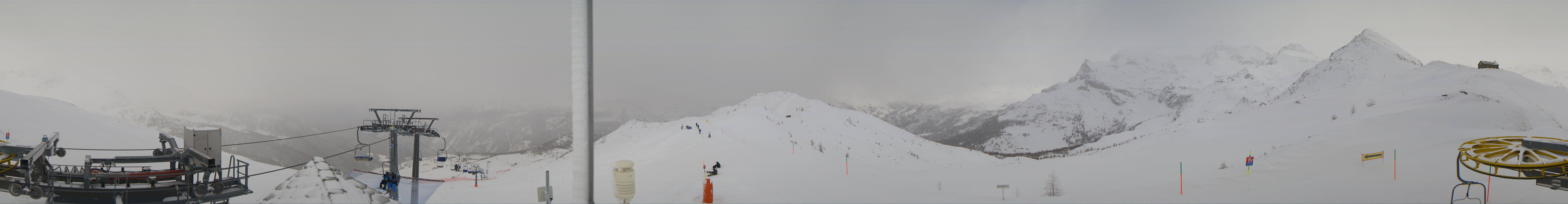 Archiv Foto Webcam Panorama Cervino Ski Paradise