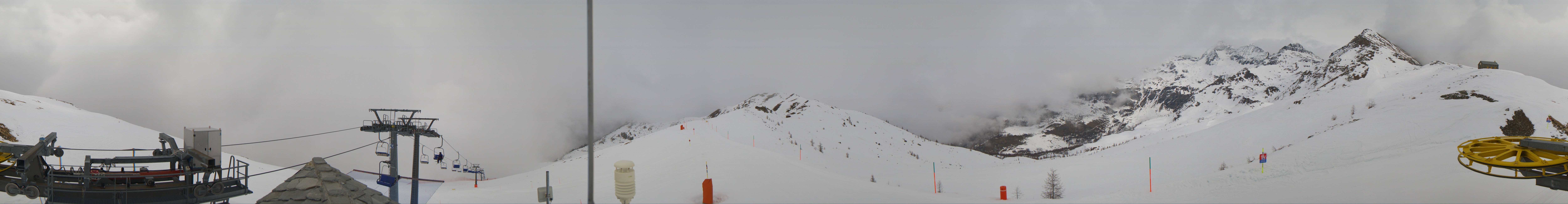 Archiv Foto Webcam Panorama Cervino Ski Paradise