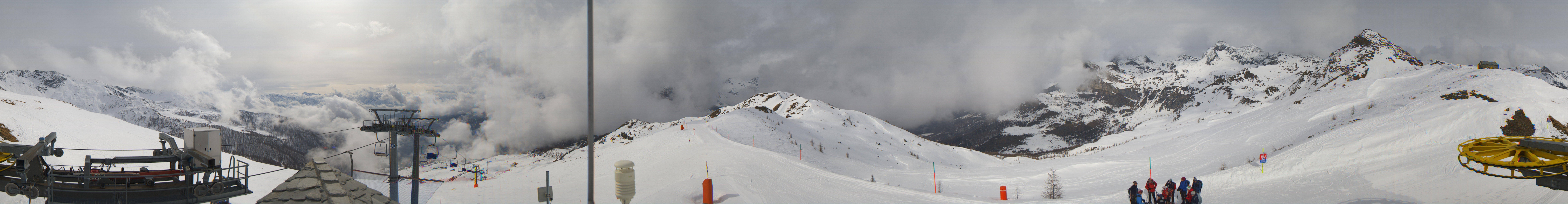Archiv Foto Webcam Panorama Cervino Ski Paradise