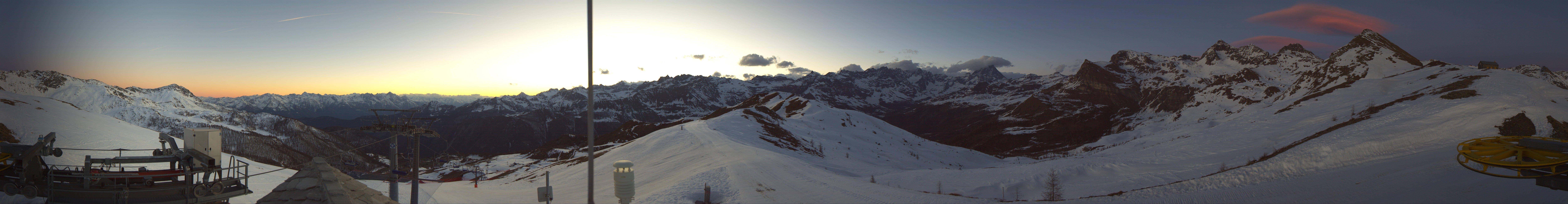 Archiv Foto Webcam Panorama Cervino Ski Paradise