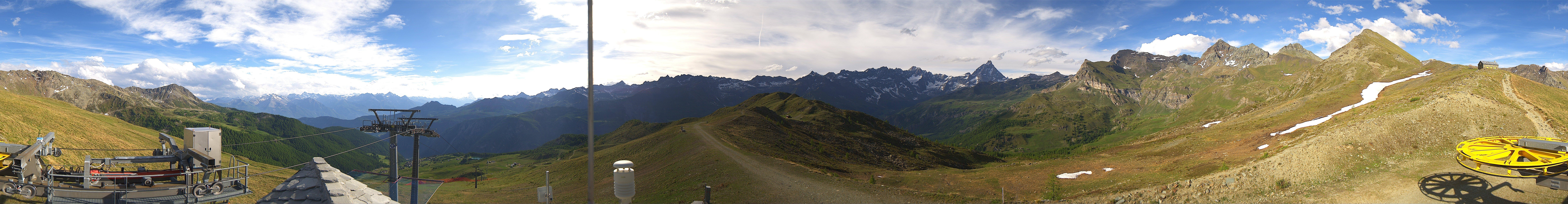 Archiv Foto Webcam Panorama Cervino Ski Paradise