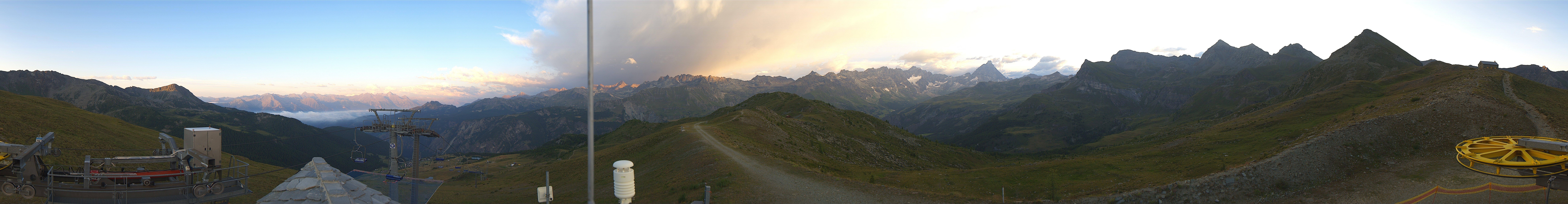 Archiv Foto Webcam Panorama Cervino Ski Paradise