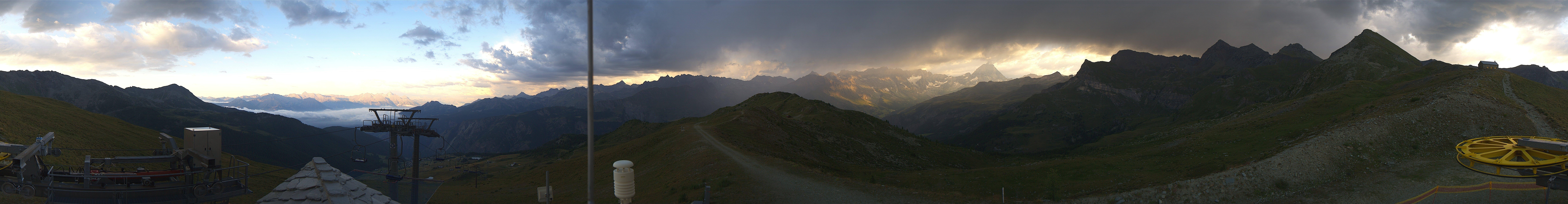 Archiv Foto Webcam Panorama Cervino Ski Paradise