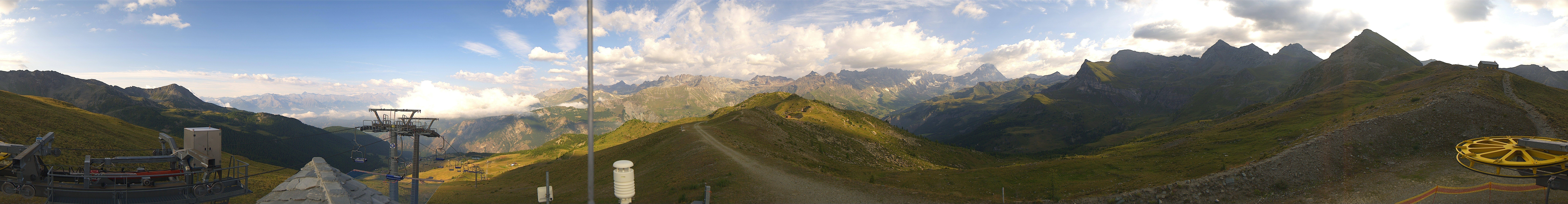 Archiv Foto Webcam Panorama Cervino Ski Paradise