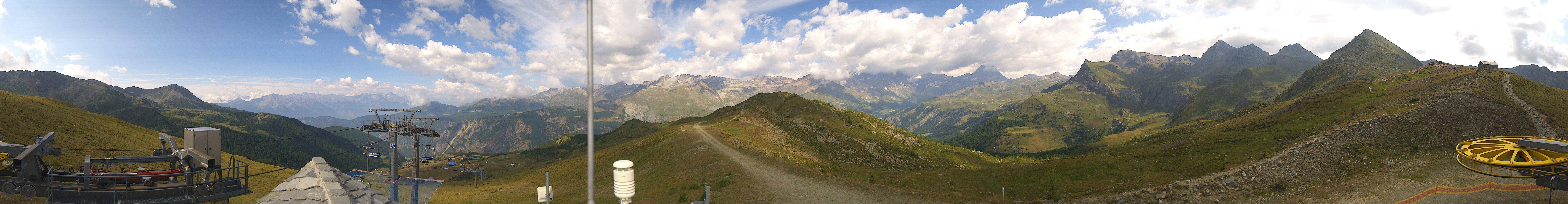 Archiv Foto Webcam Panorama Cervino Ski Paradise