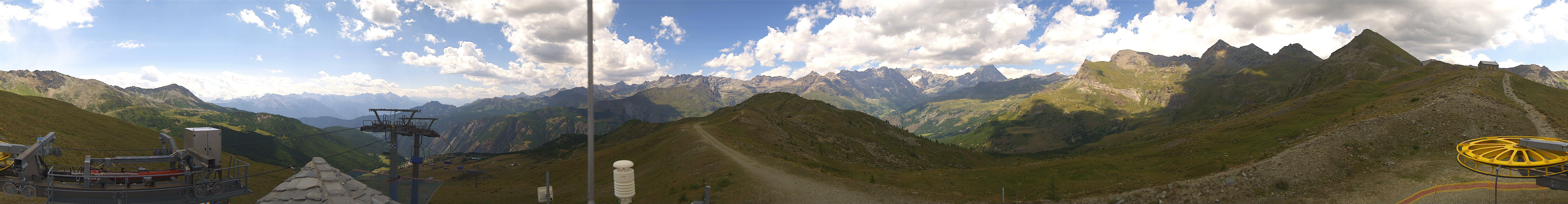 Archiv Foto Webcam Panorama Cervino Ski Paradise