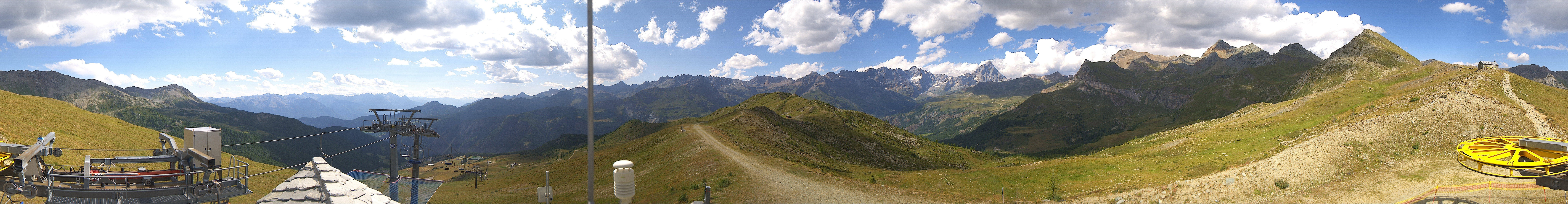 Archiv Foto Webcam Panorama Cervino Ski Paradise