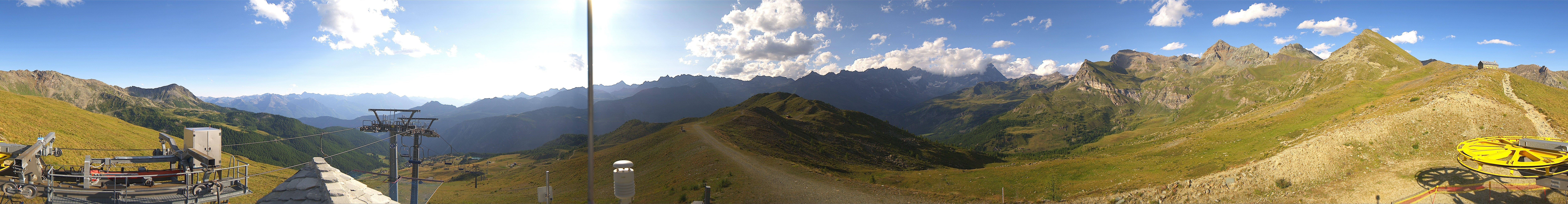 Archiv Foto Webcam Panorama Cervino Ski Paradise