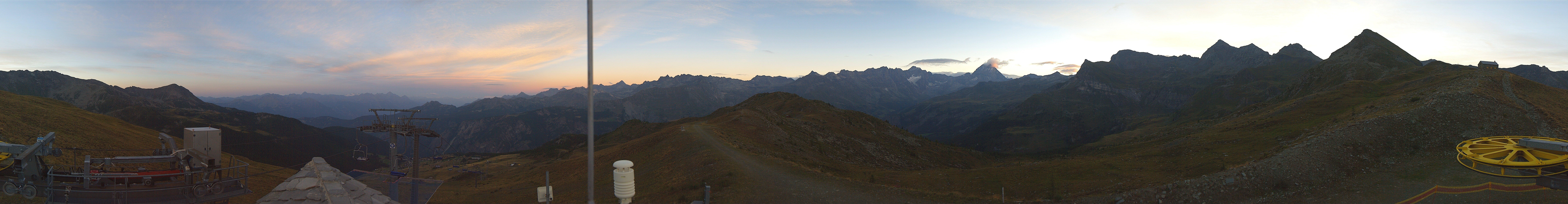 Archiv Foto Webcam Panorama Cervino Ski Paradise
