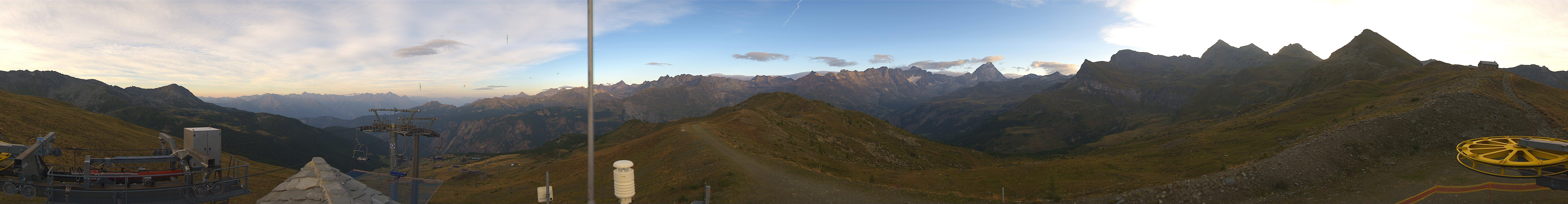 Archiv Foto Webcam Panorama Cervino Ski Paradise