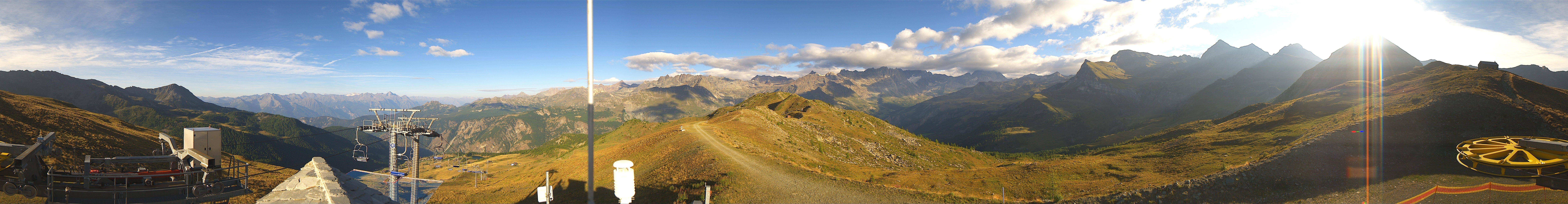 Archiv Foto Webcam Panorama Cervino Ski Paradise