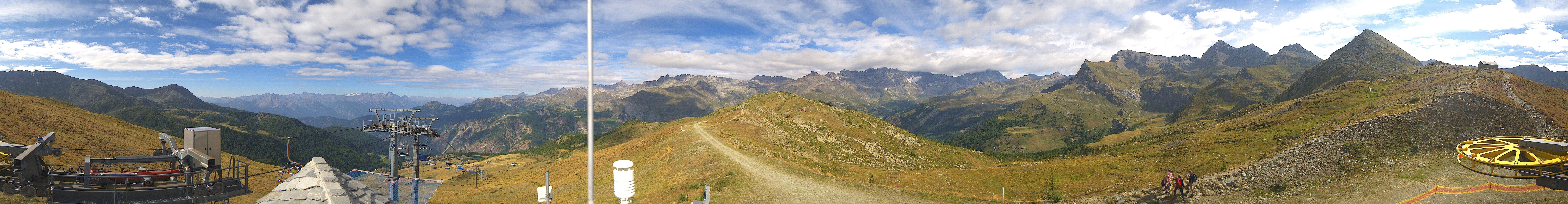 Archiv Foto Webcam Panorama Cervino Ski Paradise