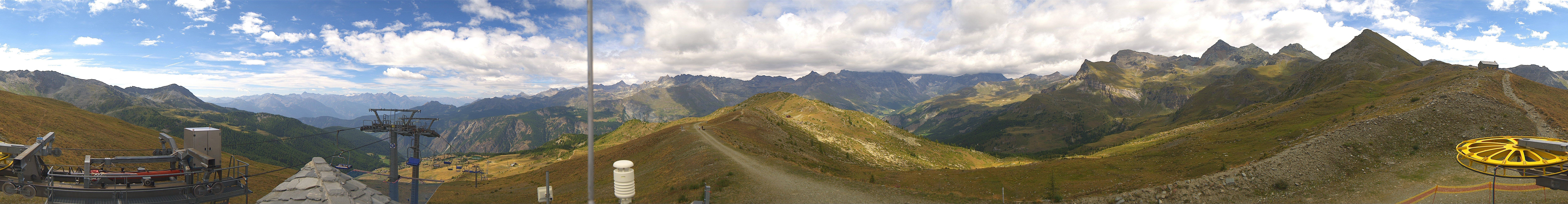 Archiv Foto Webcam Panorama Cervino Ski Paradise