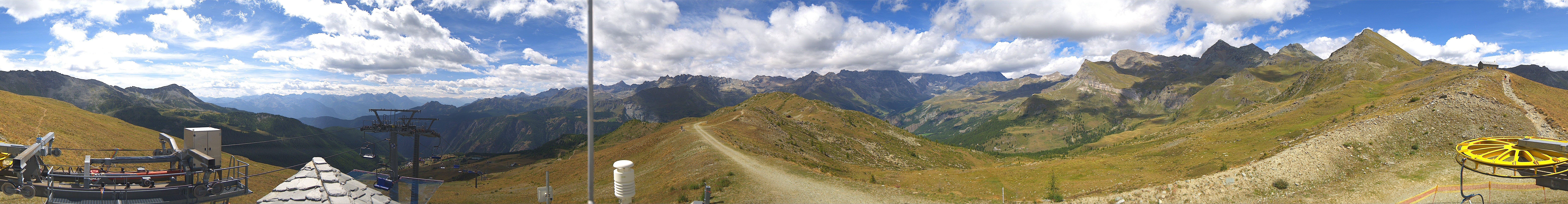 Archiv Foto Webcam Panorama Cervino Ski Paradise