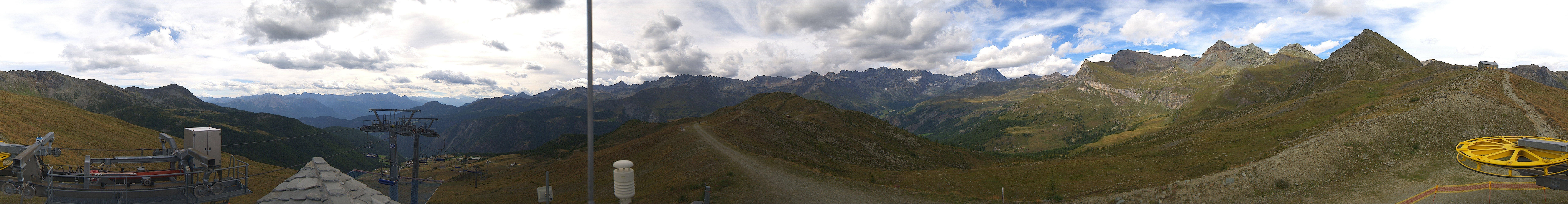 Archiv Foto Webcam Panorama Cervino Ski Paradise
