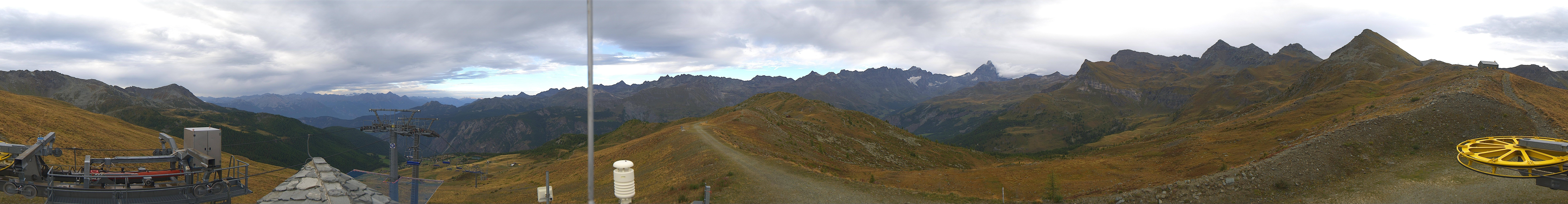 Archiv Foto Webcam Panorama Cervino Ski Paradise