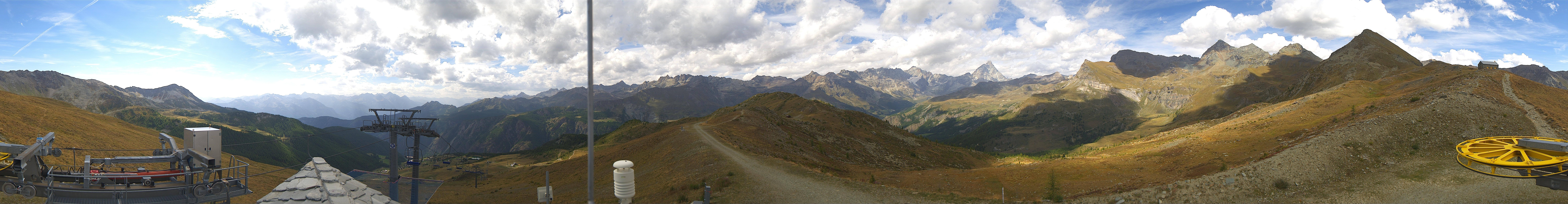 Archiv Foto Webcam Panorama Cervino Ski Paradise