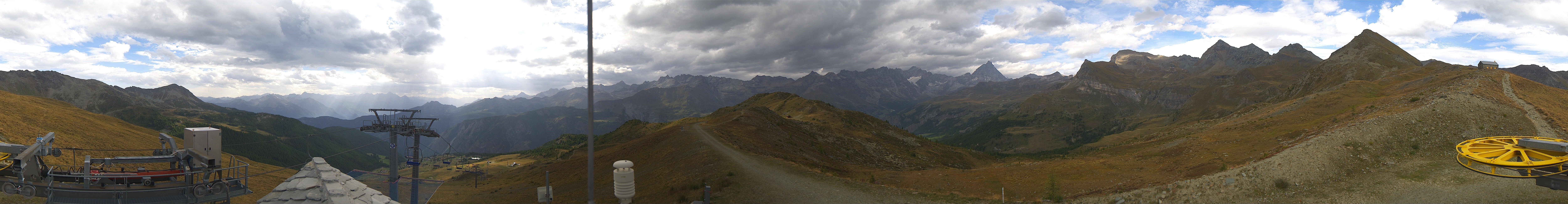 Archiv Foto Webcam Panorama Cervino Ski Paradise