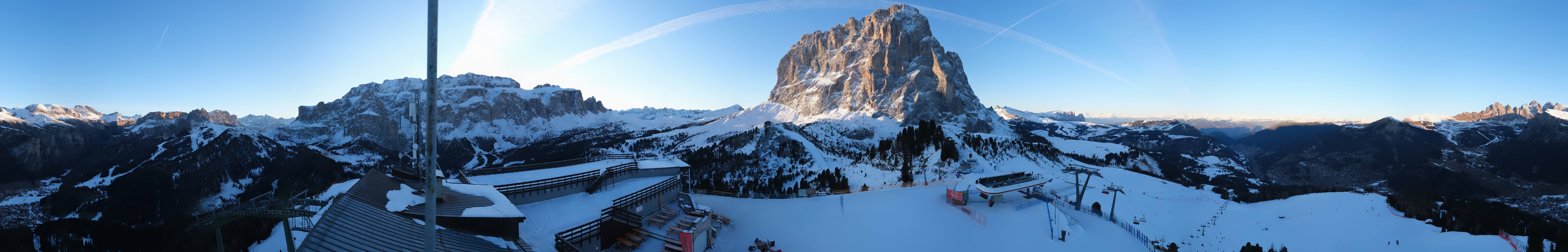 Archiv Foto Webcam Gröden: Ausblick Ciampinoi