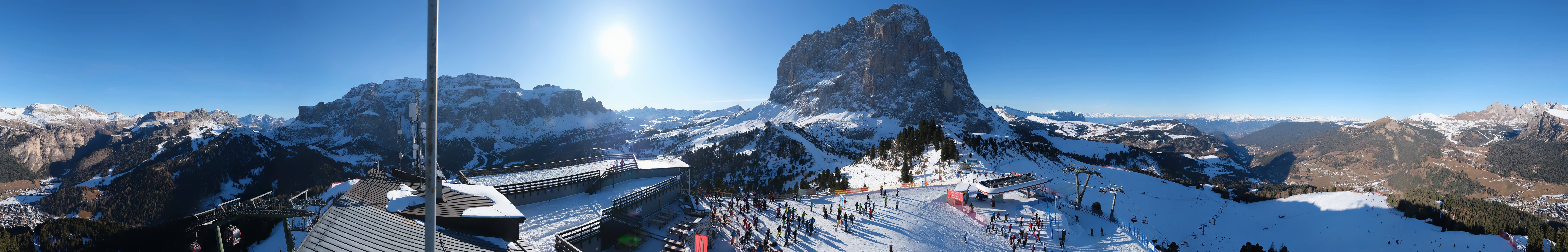 Archiv Foto Webcam Gröden: Ausblick Ciampinoi